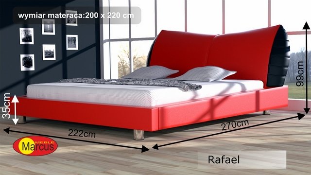 łóżko rafael 200x220 cm