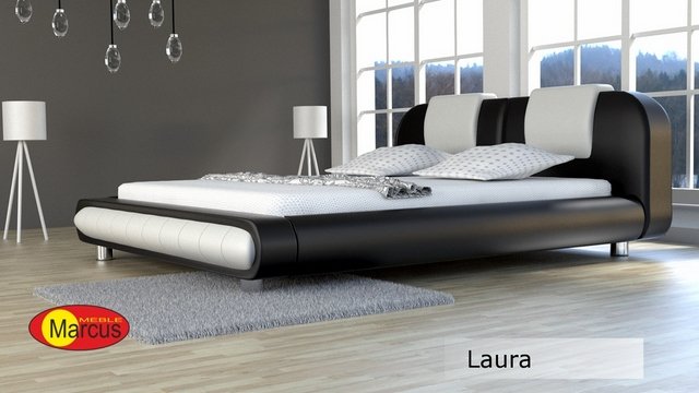 łóżko Laura skóra ekologiczna