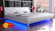Łóżko z oświetleniem LED RGB Apollo