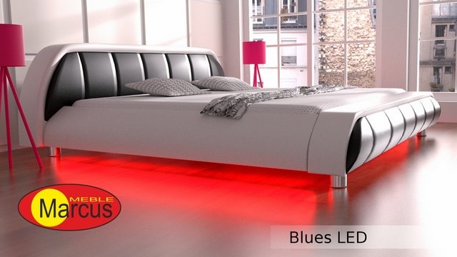 #htmlcaption464 Łóżko z oświetleniem LED RGB Blues